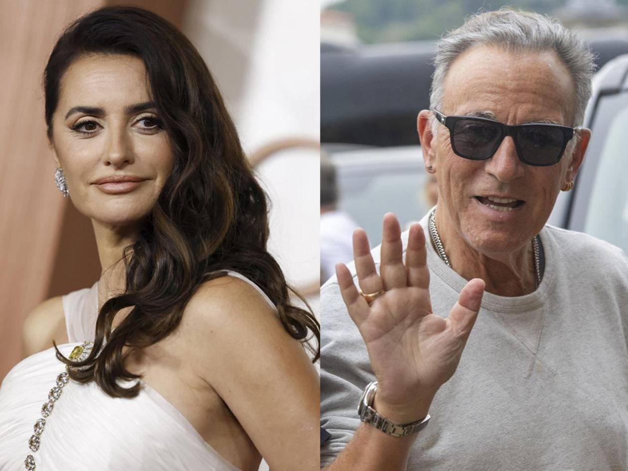 Penélope Cruz y Bruce Springsteen, homenajeados por el Museo de la Academia