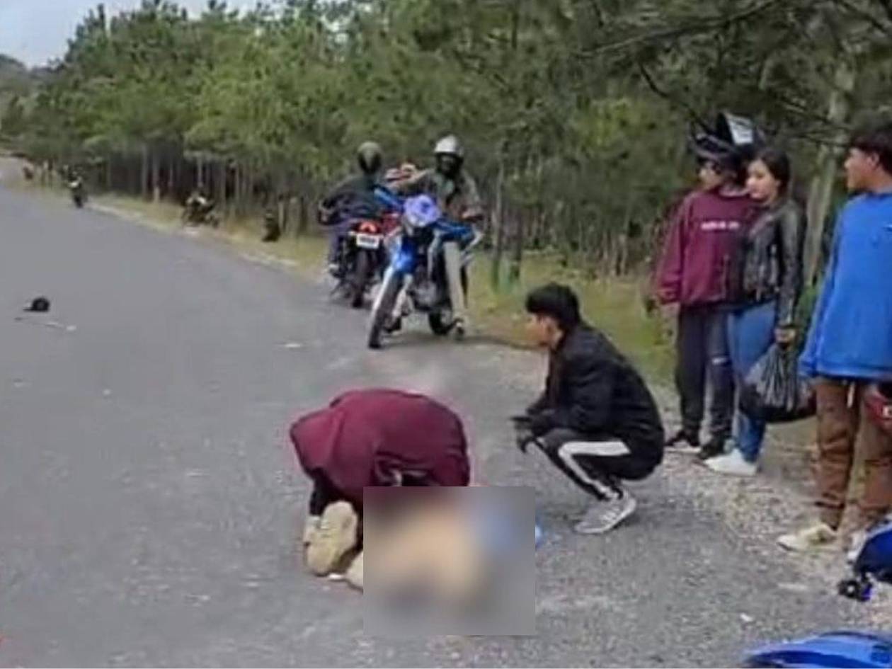 Motociclista pierde la vida en aparatoso accidente en carretera hacia Marcala, La Paz