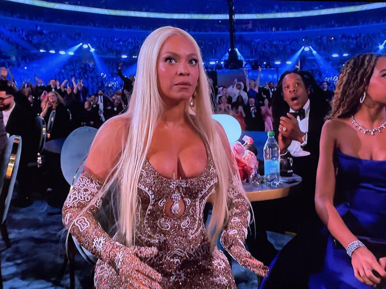 Reacción Beyoncé tras ganar Grammy a Mejor Álbum Country