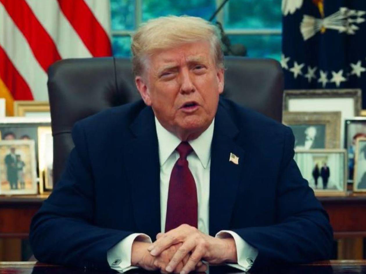 Trump dice que Biden le tendió una trampa a Juan Orlando Hernández y justifica el anuncio de indulto