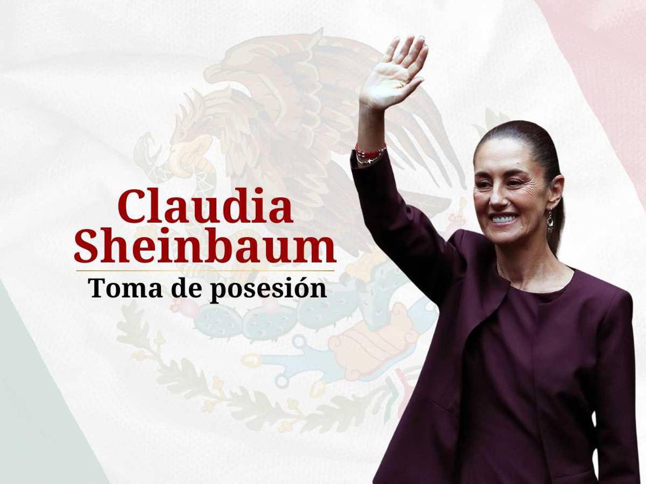 Toma de posesión de Claudia Sheinbaum, primera mujer presidenta de México