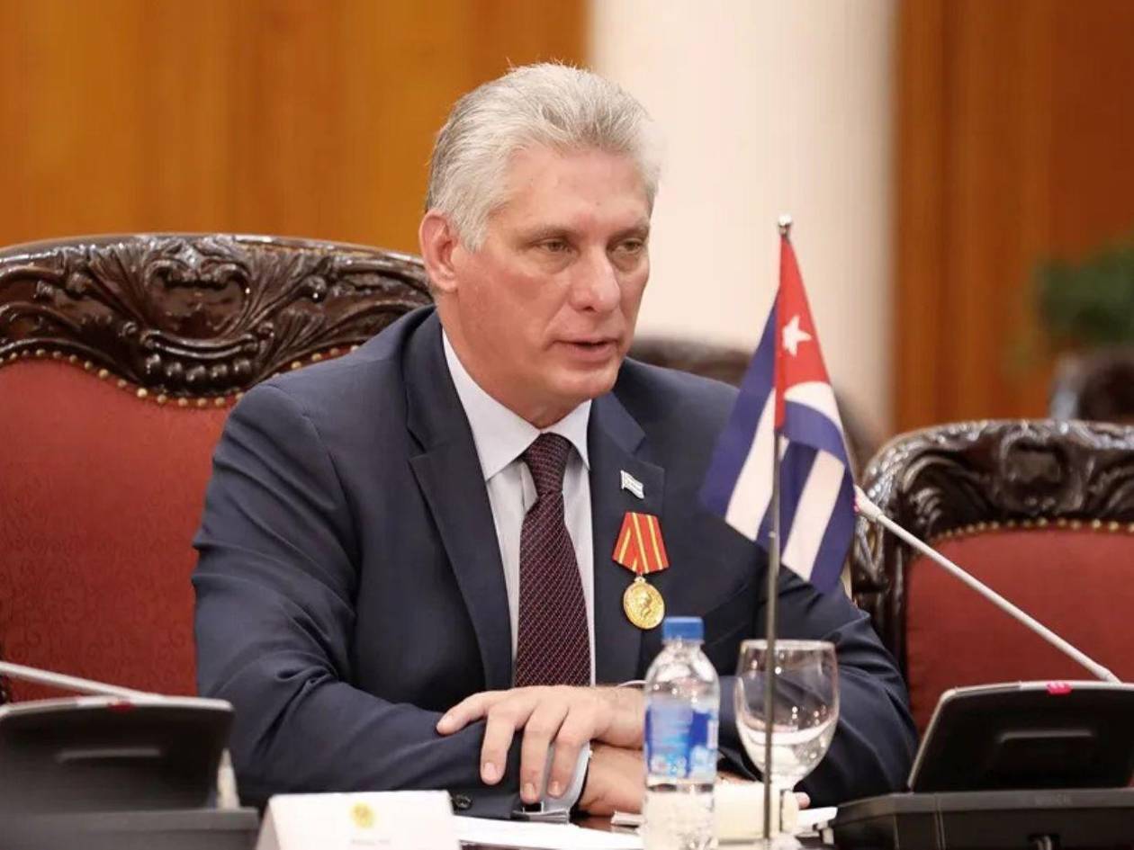 Presidente de Cuba, Miguel Díaz-Canel, dice que Nobel para Machado es vergonzoso