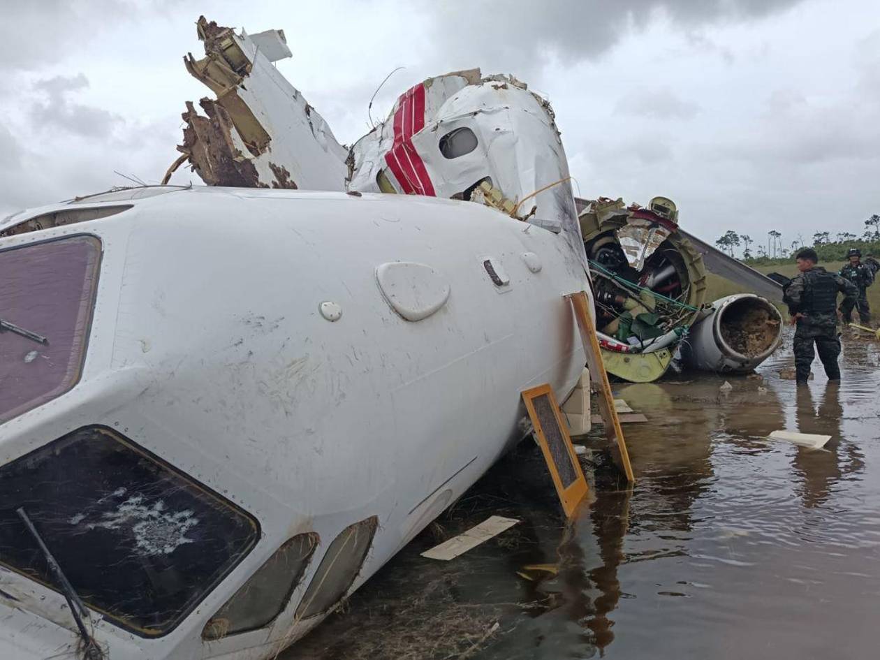 Jet siniestrado en Gracias a Dios transportaba 400 kilos de cocaína