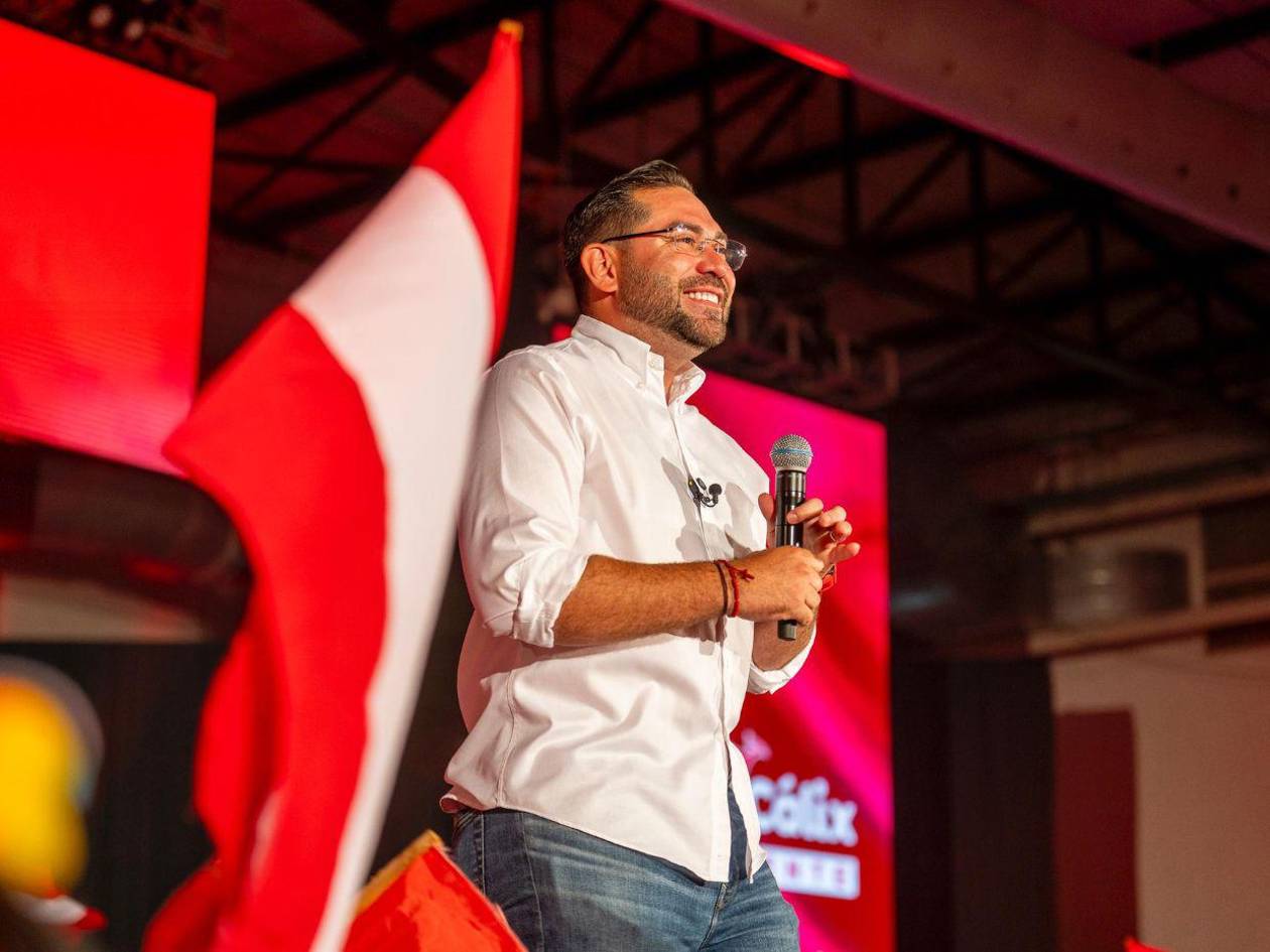 “Los vamos a sacar de Casa Presidencial”: Jorge Cálix en su cierre de campaña