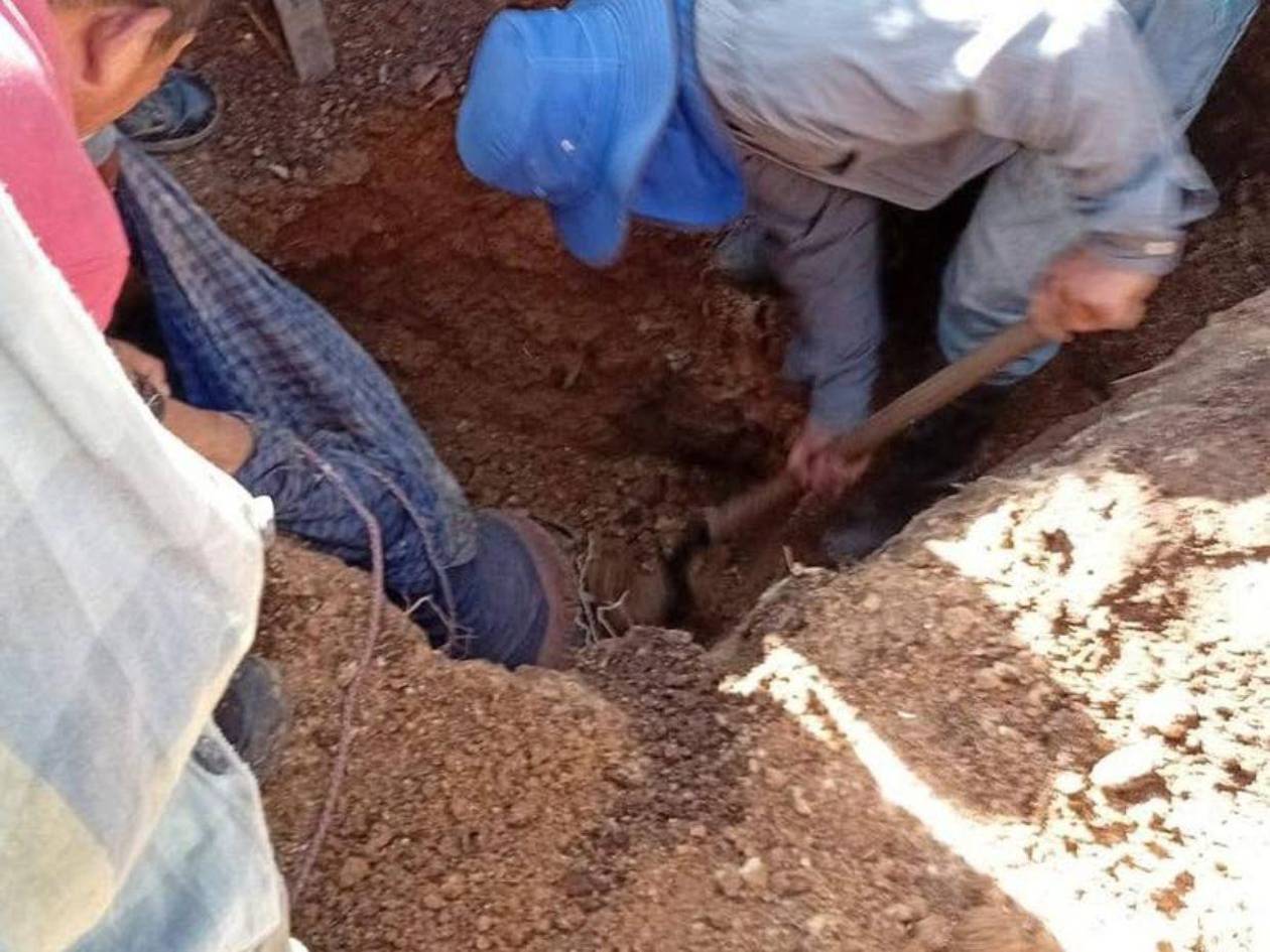 Obrero muere soterrado al desplomarse un muro en Ocotepeque