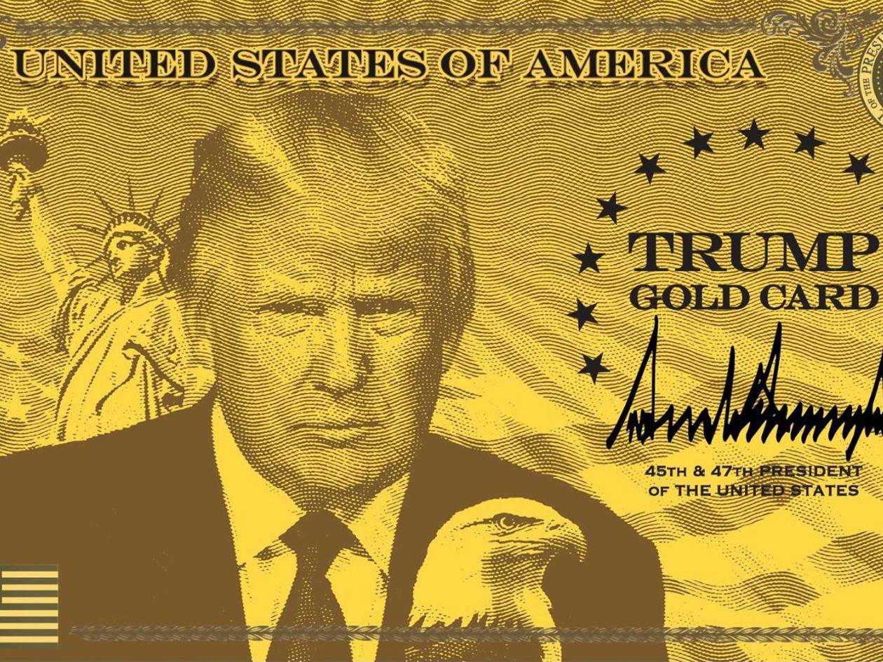 Trump lanza portal para solicitar la tarjeta dorada de residencia