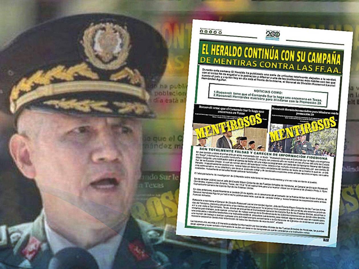 Repudian nuevo ataque de las Fuerzas Armadas a EL HERALDO