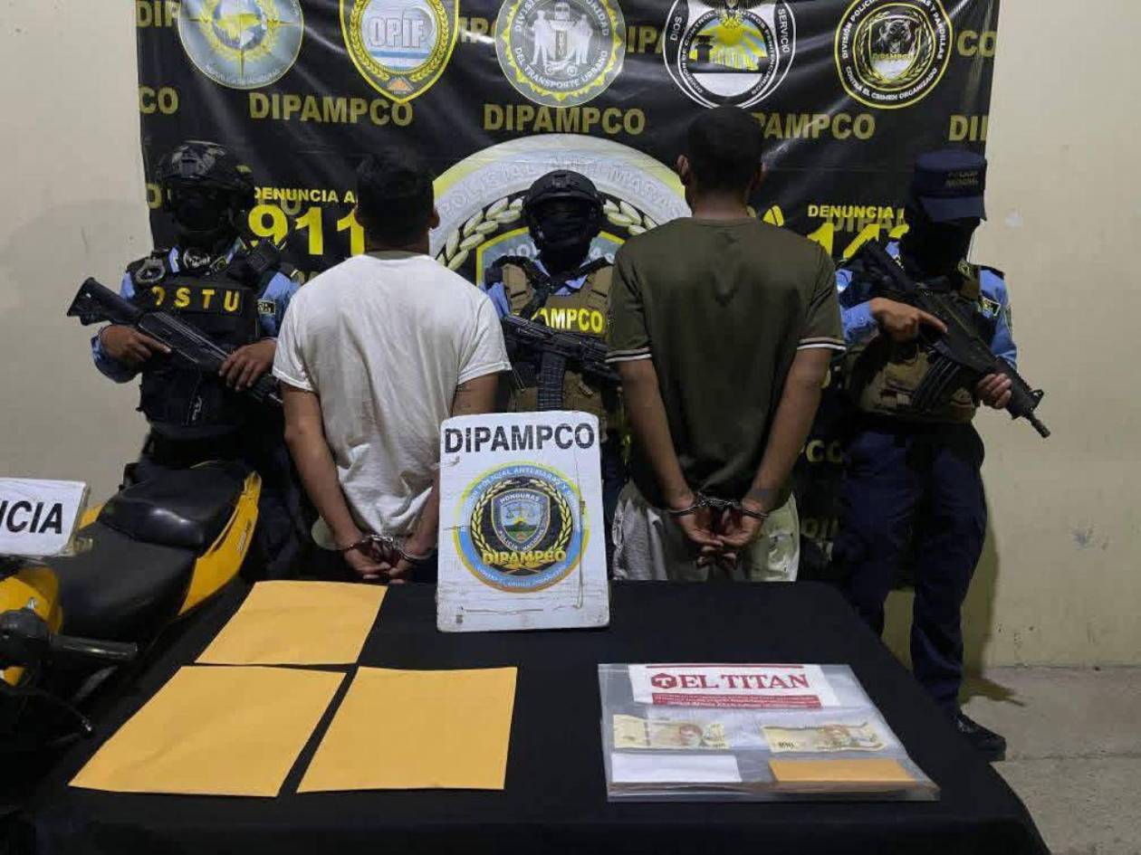 Privados de libertad utilizaban a dos hombres para extorsionar en Santa Ana