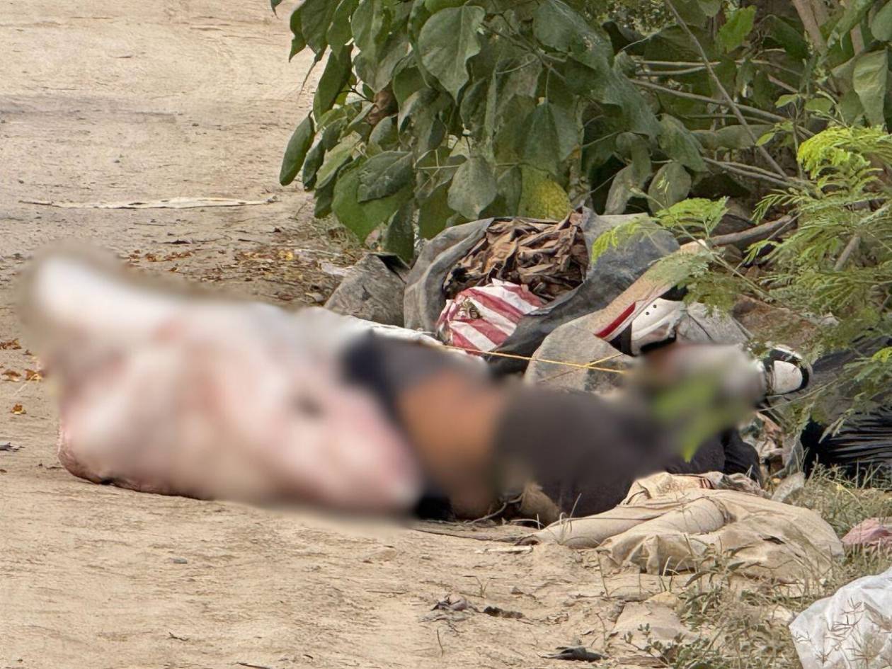 Encostalados y amarrados encuentran a dos hombres en San Pedro Sula