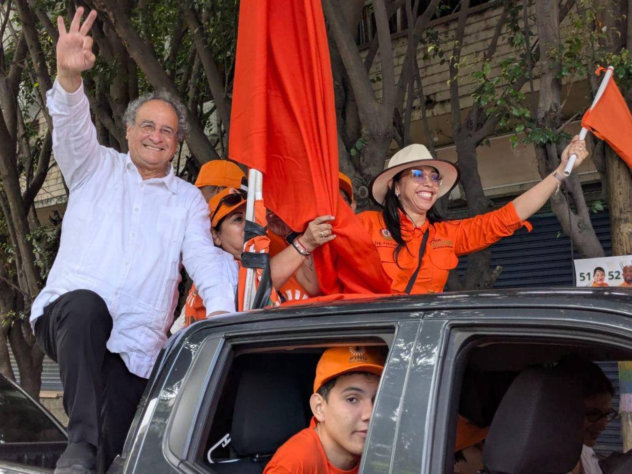 Caravana del PINU recorre Comayagüela y El Carrizal en cierre de campaña de Nelson Ávila