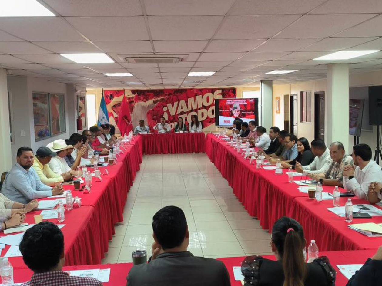 El Partido Libre se reúne para afinar estrategia de cara a las elecciones generales