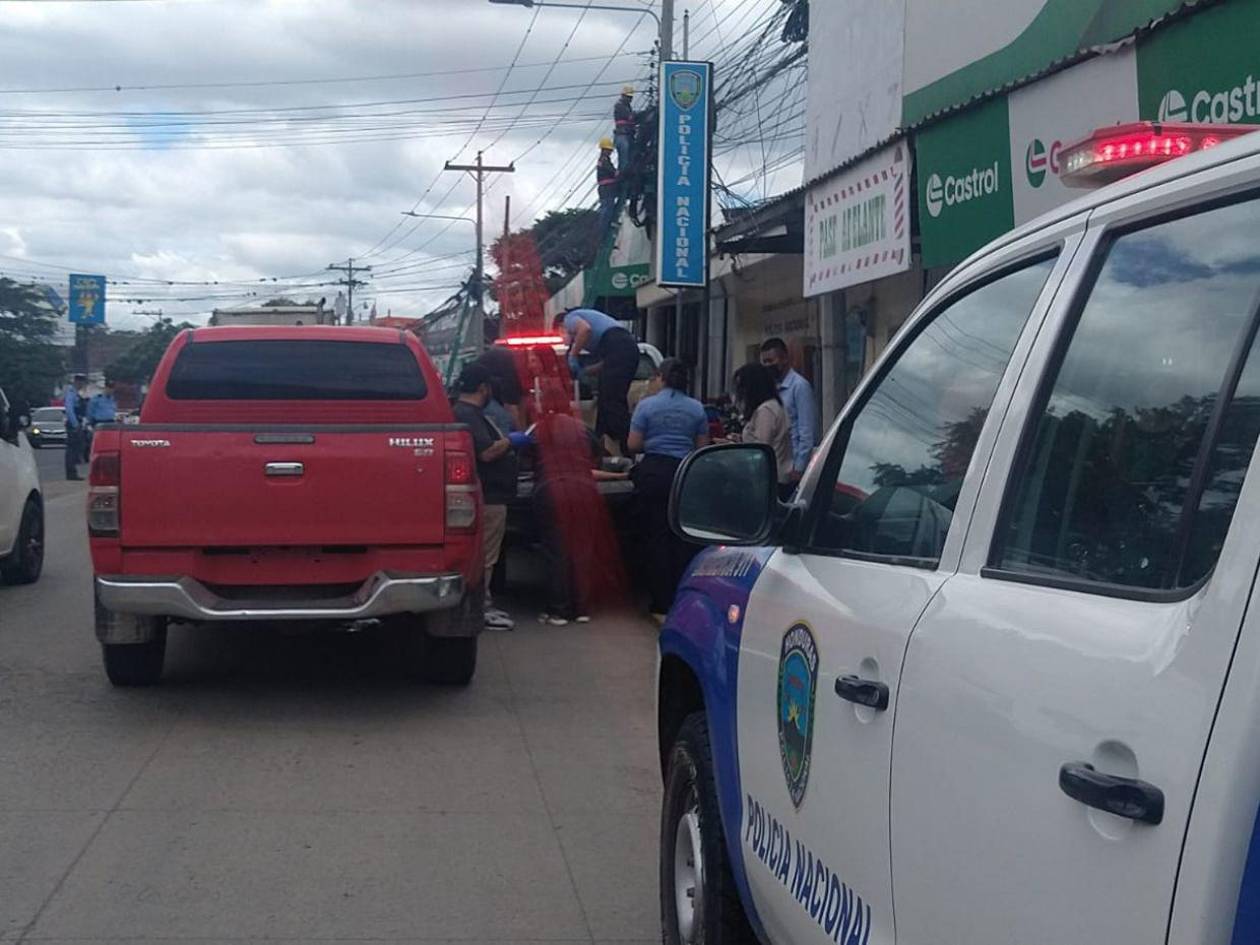Dos jóvenes mueren tras accidente de motocicleta en Sabanagrande