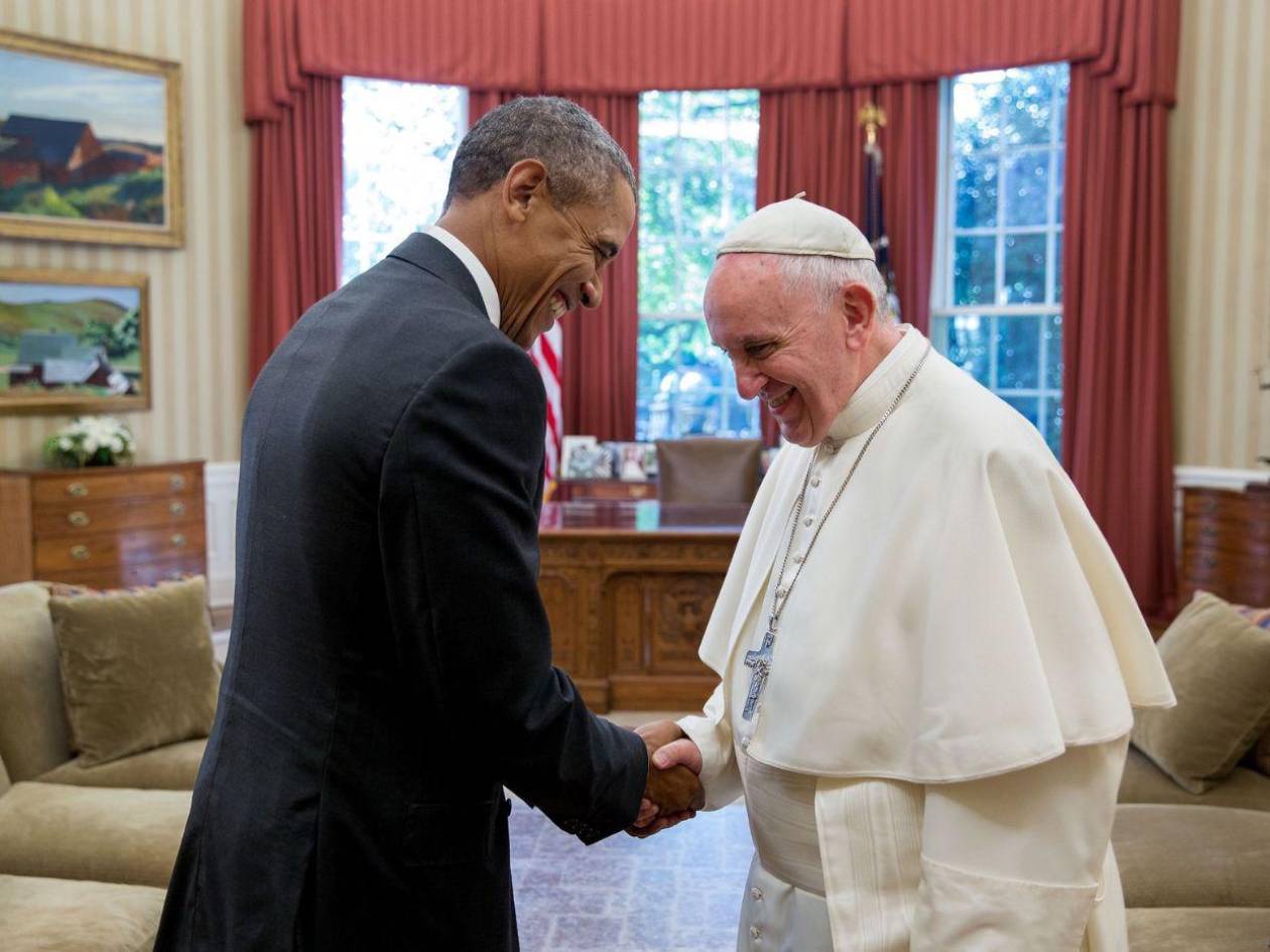 Barack Obama se despide del papa Francisco: Nos recordó que todos estamos sujetos a Dios
