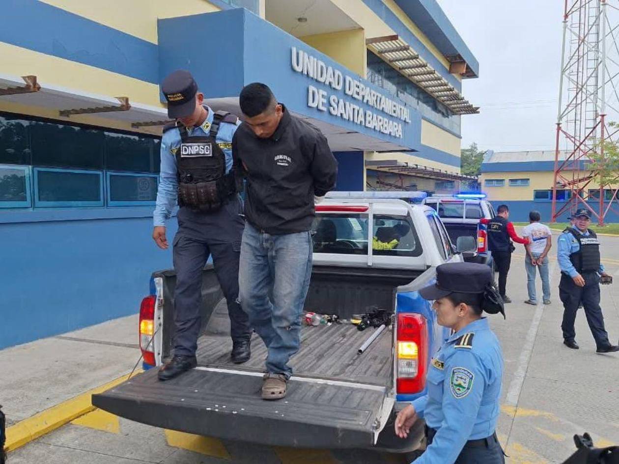 Capturan a padre e hijo acusados de asesinato en Santa Bárbara