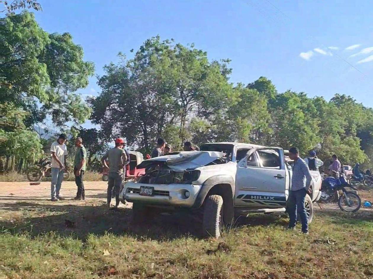 Identifican a los cuatro fallecidos del accidente en Patuca, Olancho