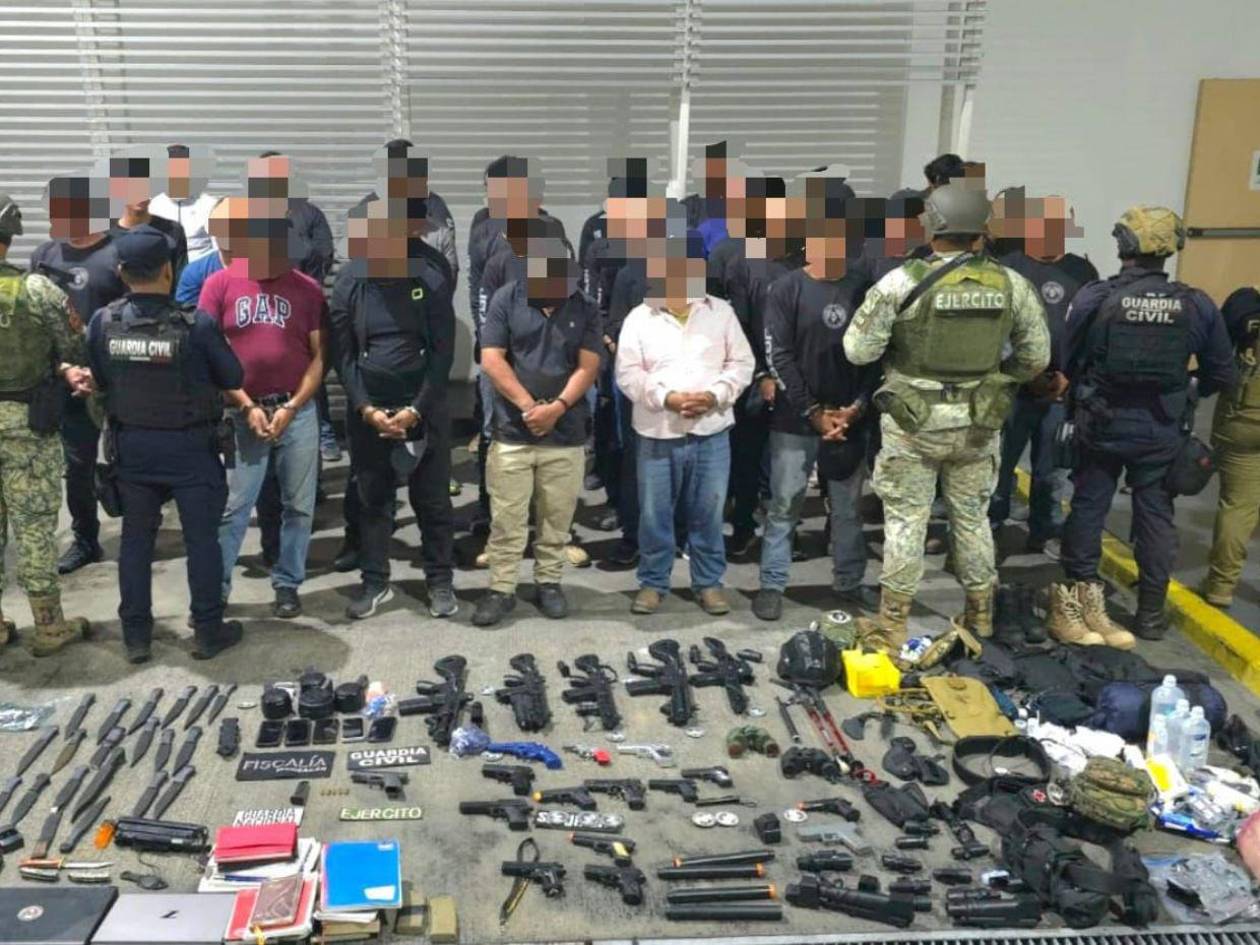 Detienen a 38 integrantes de la supuesta guardia secreta de la iglesia La Luz del Mundo