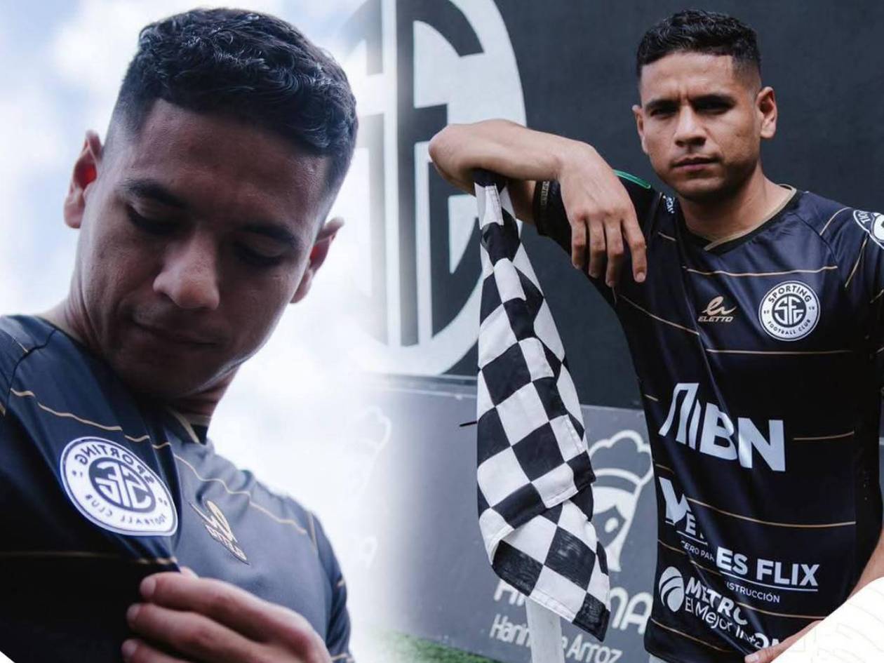 Carlos Pineda es presentado por el Sporting de Costa Rica