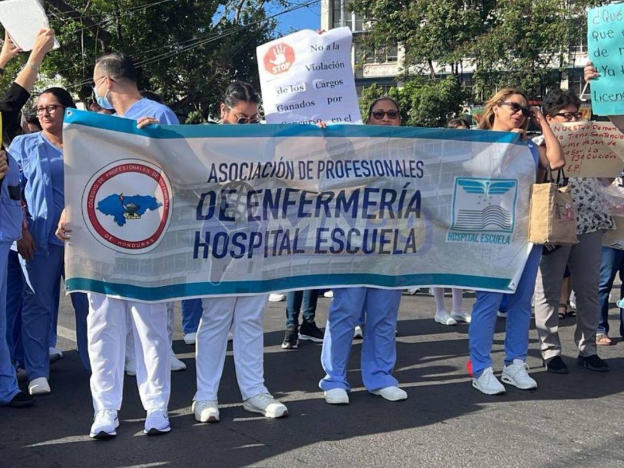Enfermeras del Hospital Escuela retomarían asambleas por incumplimientos