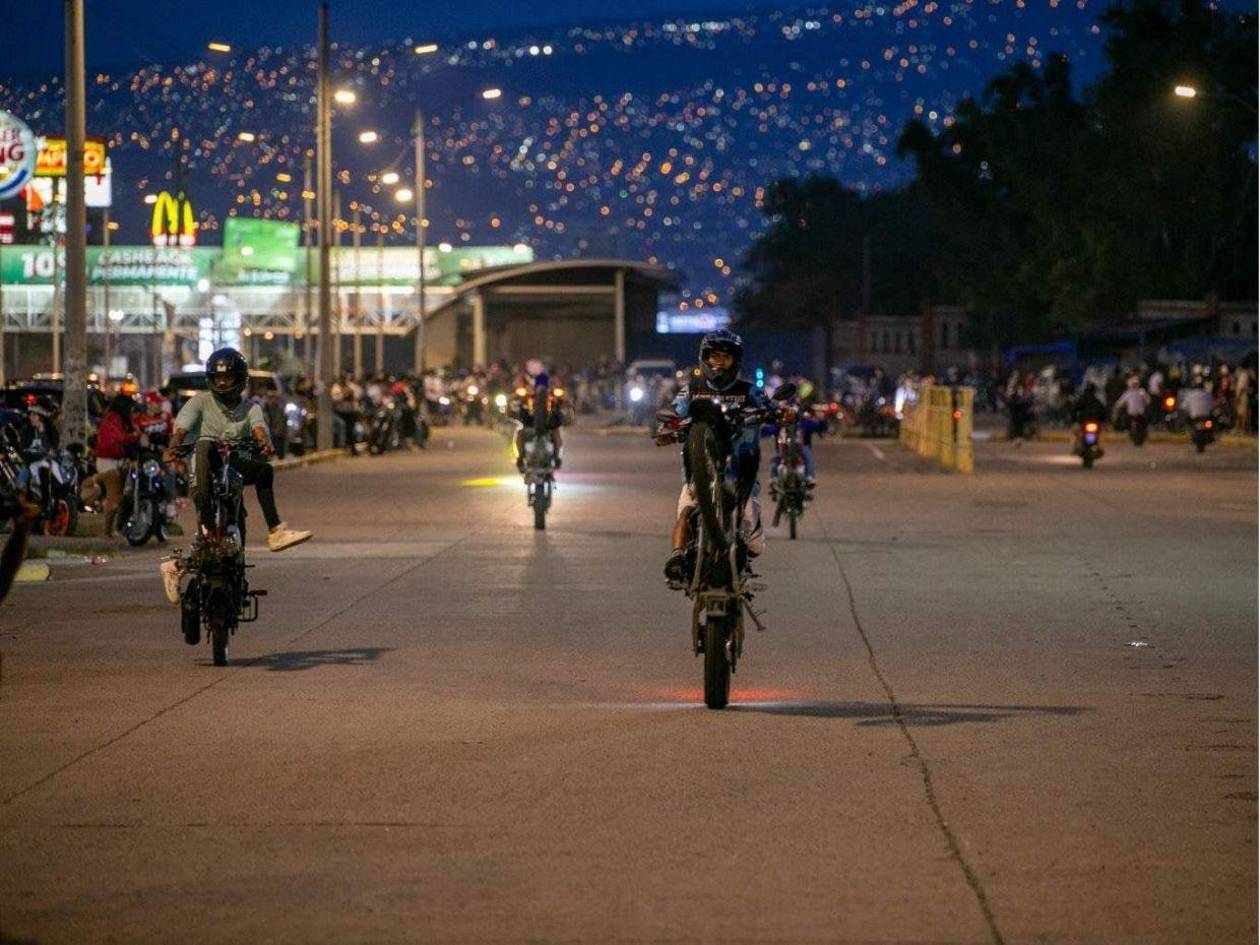 Carreras ilegales: Tránsito intensifica operativos para frenar prácticas en Tegucigalpa