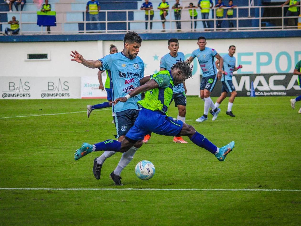 Olancho FC y Génesis PN terminaron tablas en electrizante partido de Liga Nacional