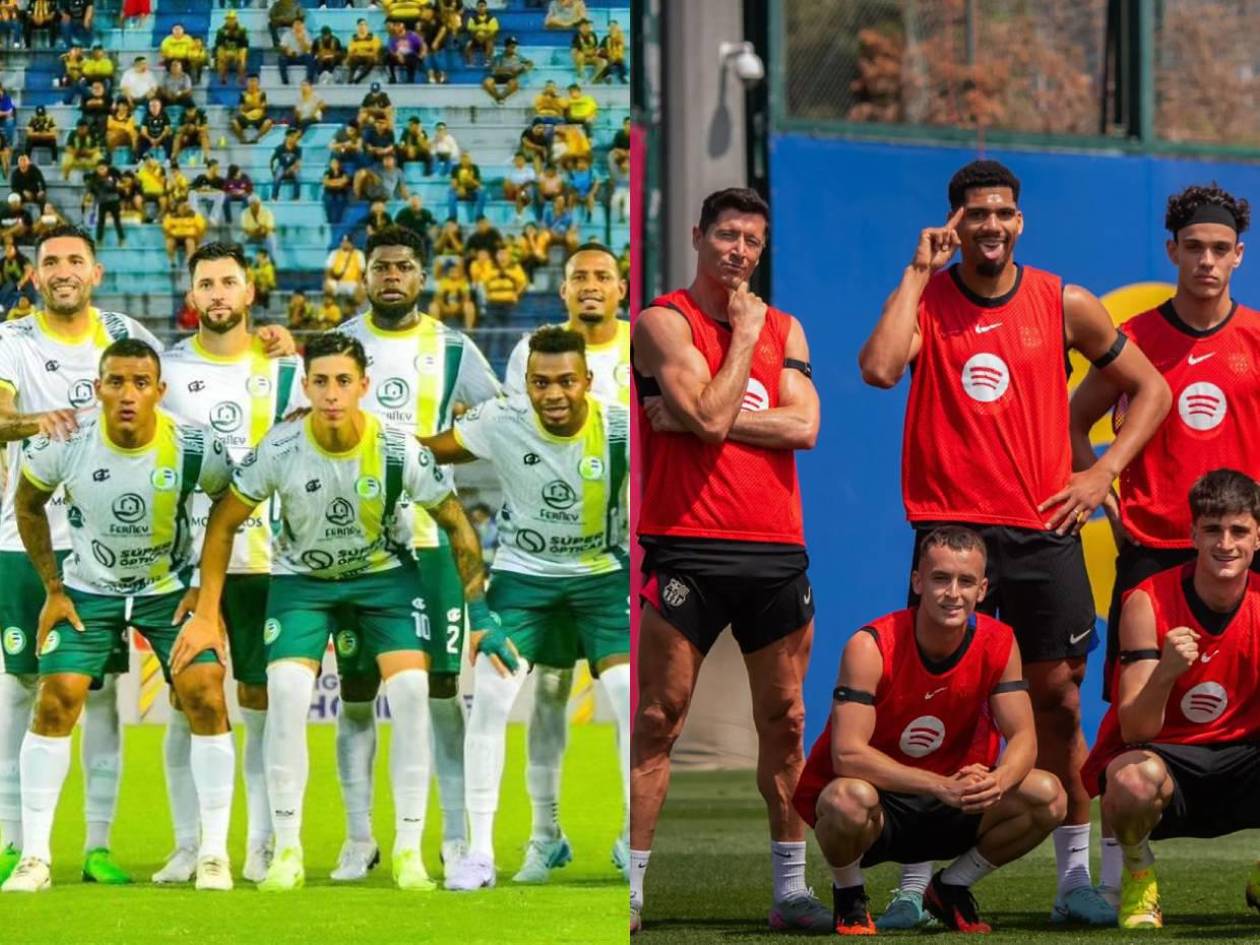 Estrella del FC Barcelona de España reacciona tras fichaje de exjugador del Juticalpa FC
