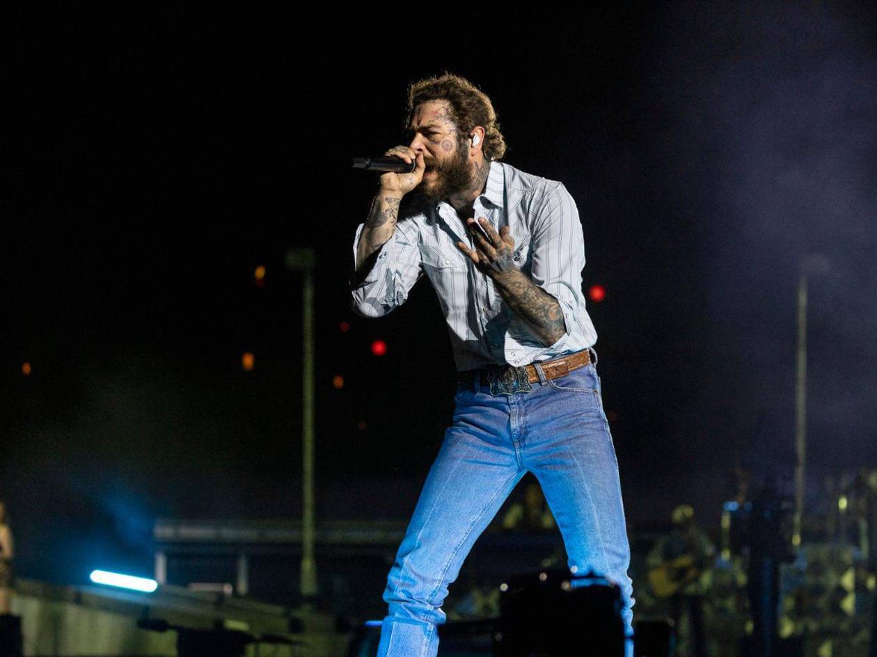 Post Malone: un rapero cowboy doma el Estadi Olímpic de Barcelona