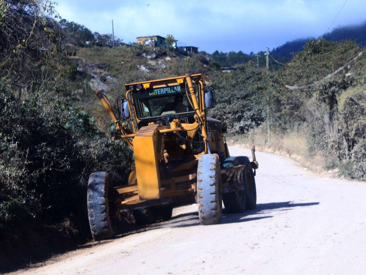 Infraestructura y Transporte promete iniciar  pavimentación en Lepaterique en mayo