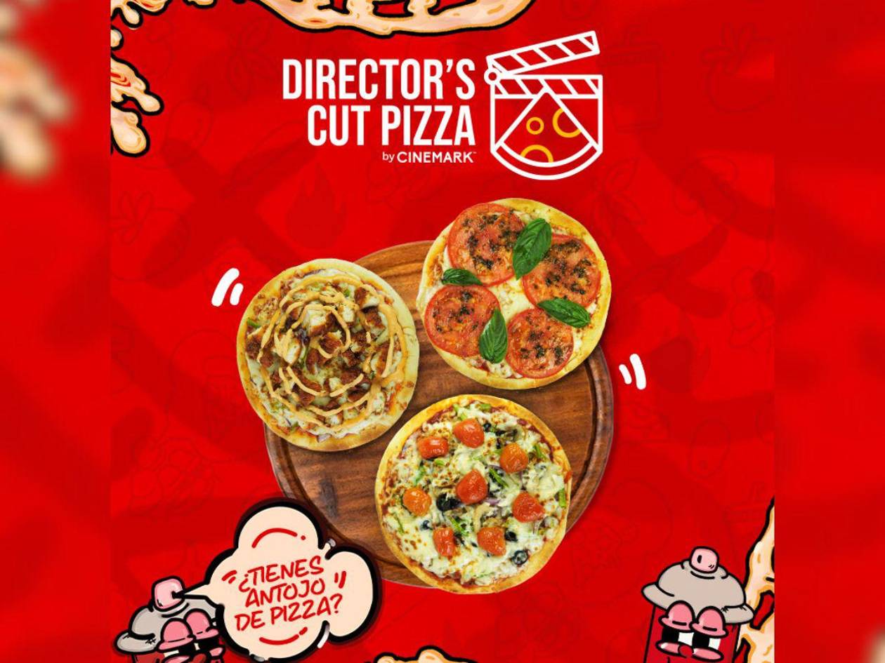 Director's Cut Pizza de Cinemark: una fusión entre cine y cocina