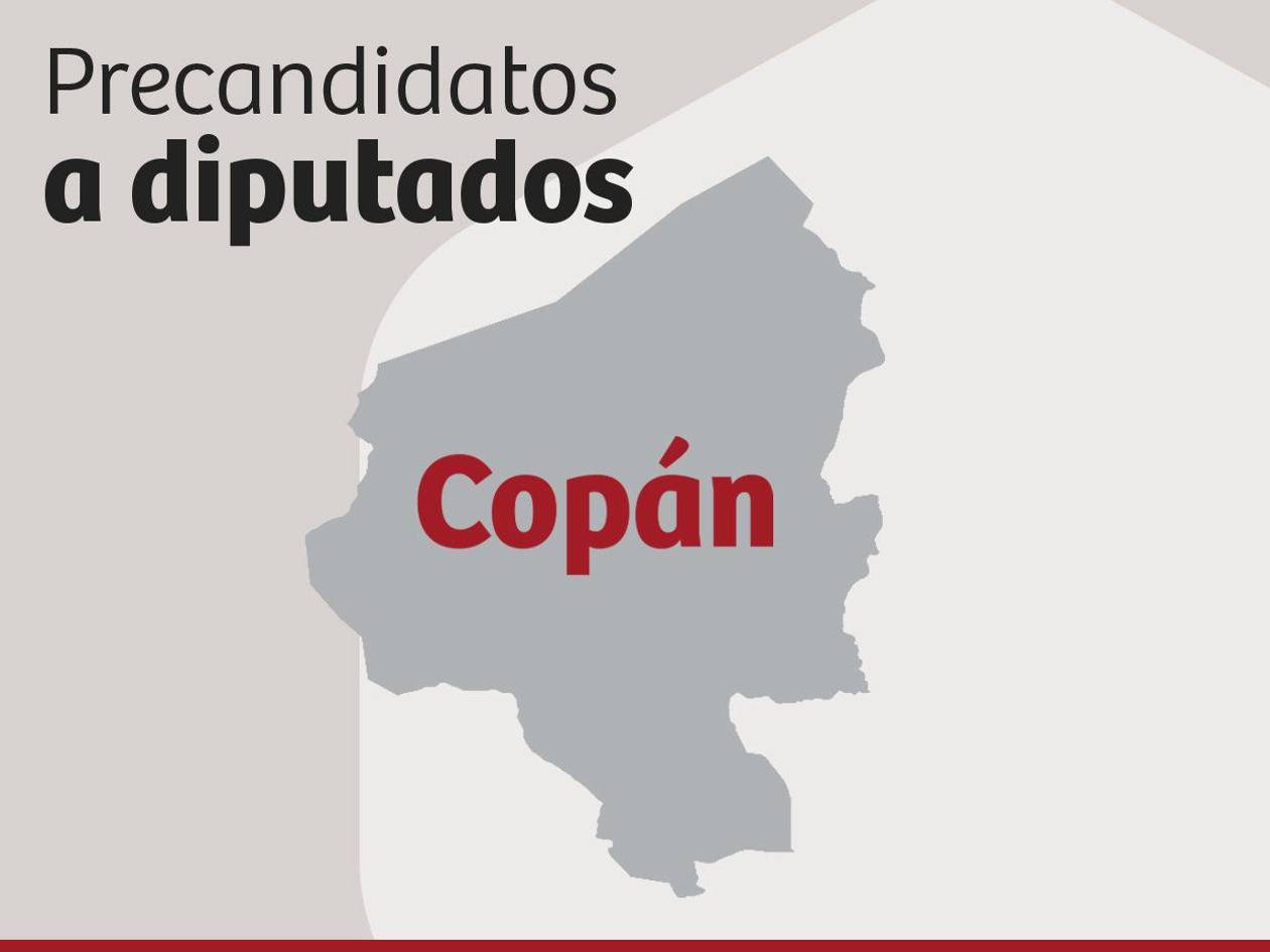 Precandidatos a diputados en elecciones primarias por Copán