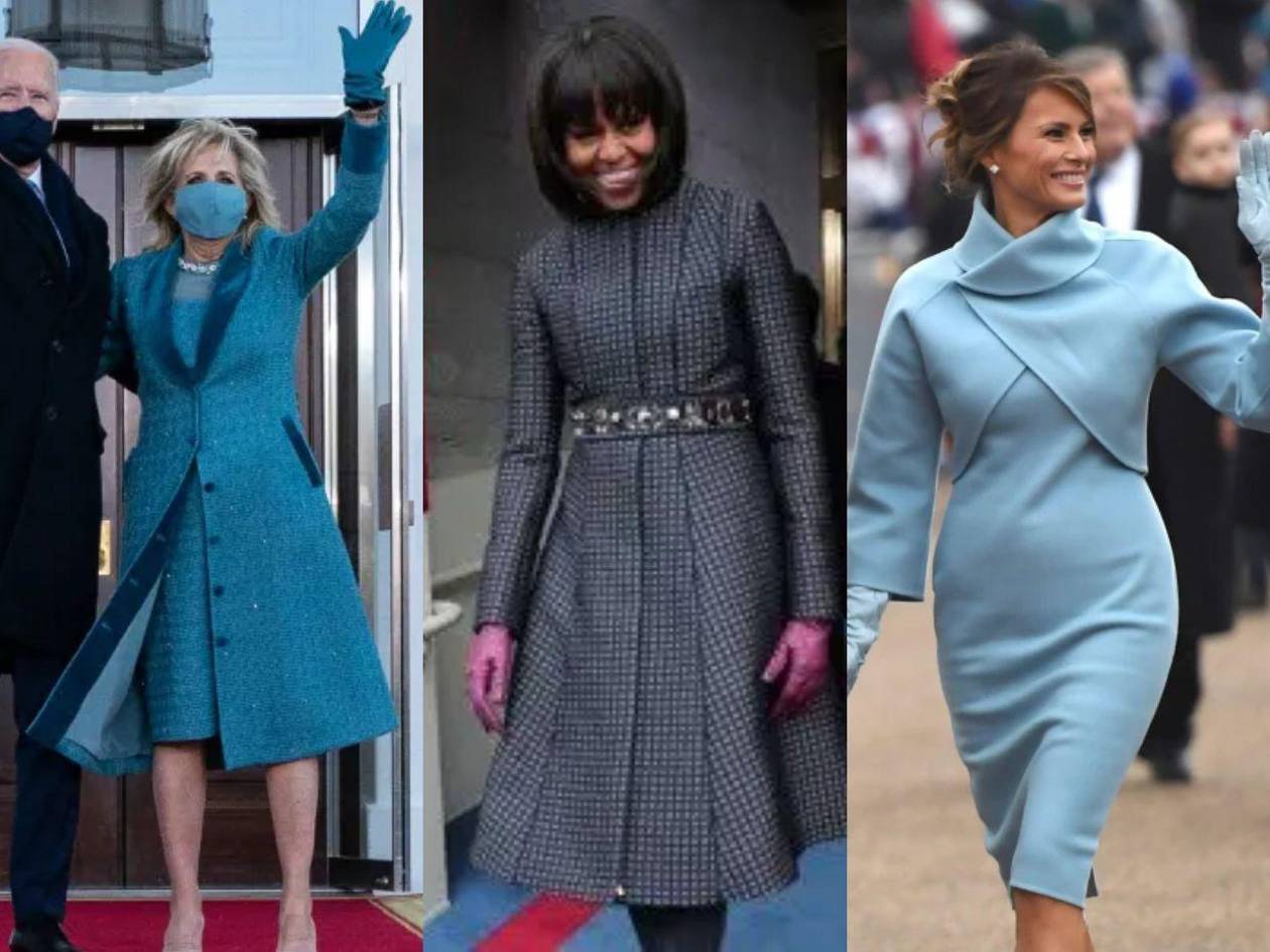 Los mejores looks de Melania, Jill y Michelle en tomas presidenciales de EUA