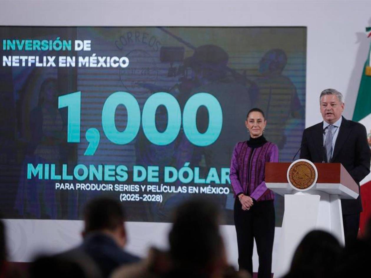 Netflix invertirá 1.000 millones de dólares para producción de películas en México