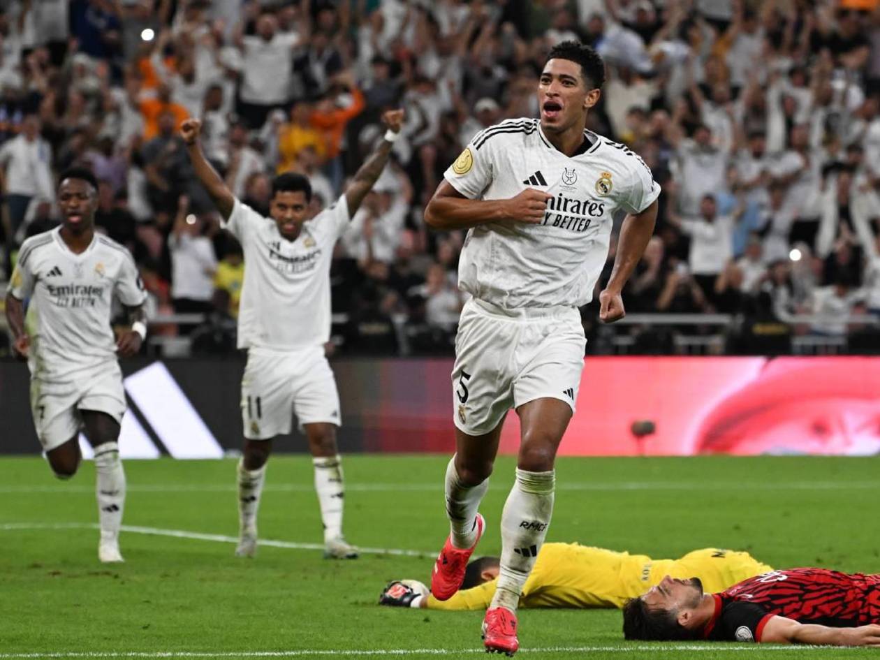Real Madrid golea a Mallorca y avanza a final de Supercopa donde enfrentará a Barcelona