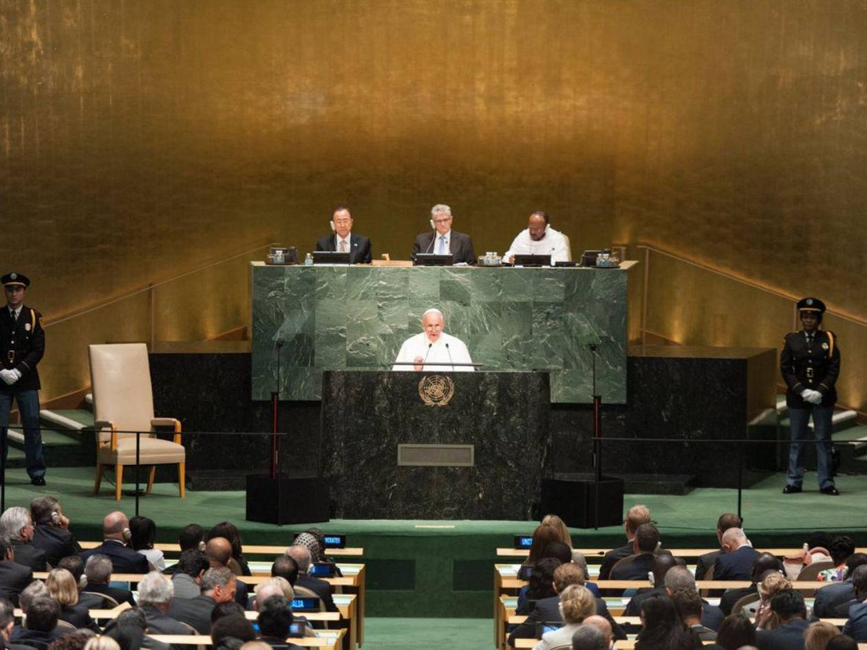 La ONU dice que espera con ilusión trabajar con el nuevo papa