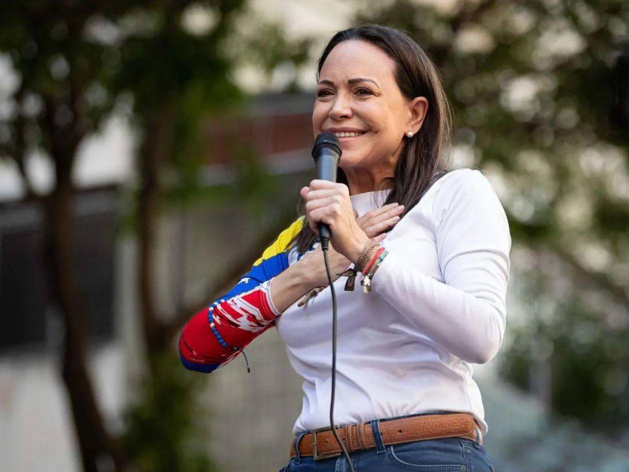 María Corina Machado envía mensaje de respaldo al pueblo hondureño en jornada electoral