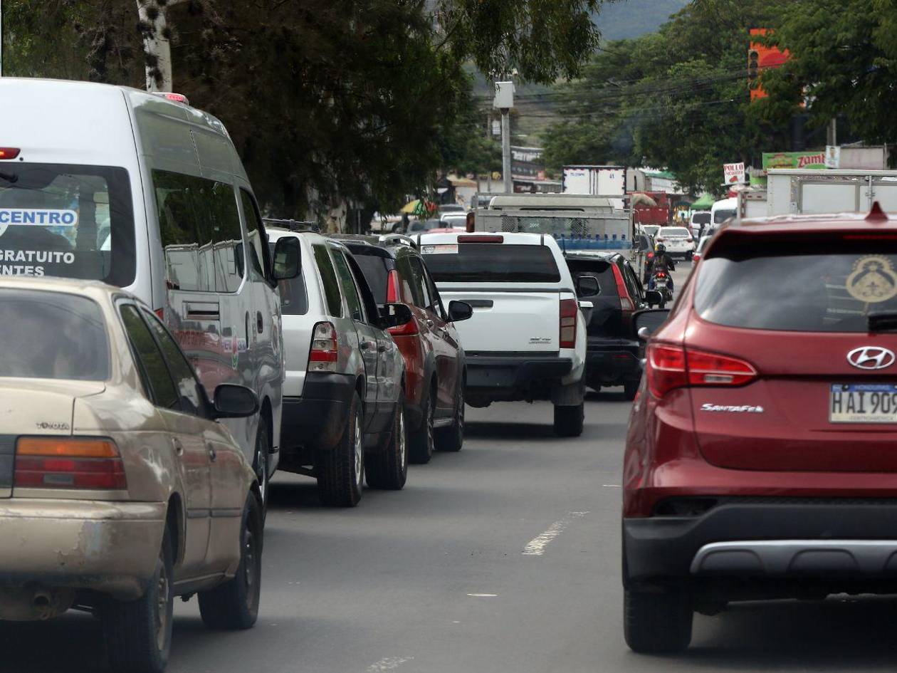 Medidas de la Alcaldía fracasan en aliviar el tráfico de Tegucigalpa y Comayagüela