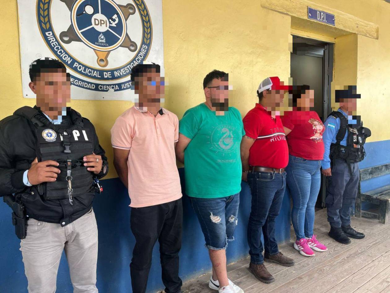 Capturan a cuatro sospechosos de intentar secuestrar a mujer en Intibucá