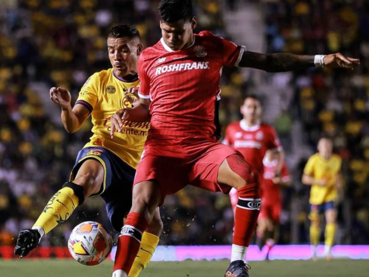 América y Toluca no se hacen daño en la final de ida del fútbol mexicano