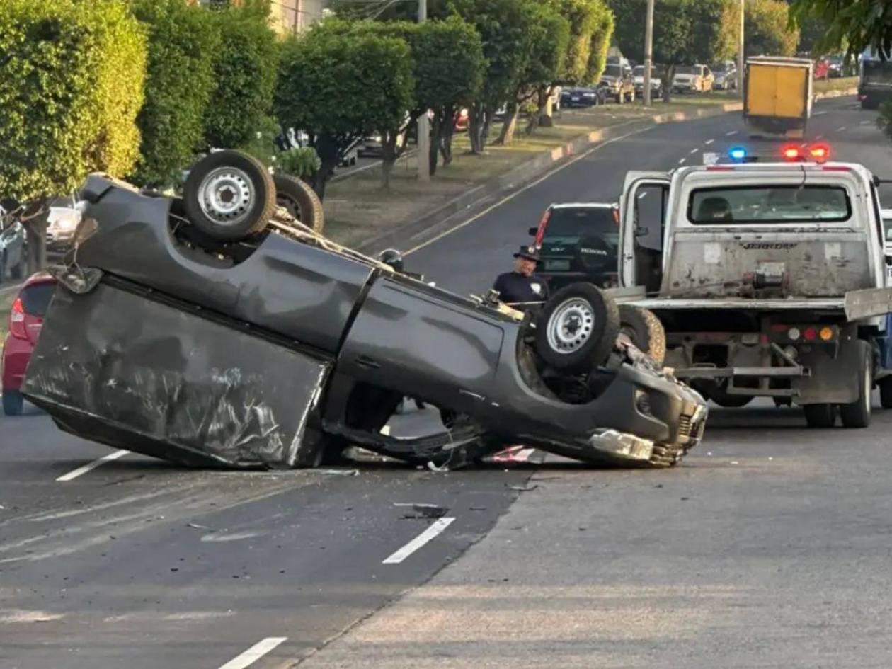 Accidente genera congestión vial en la capital; consulta las zonas afectadas