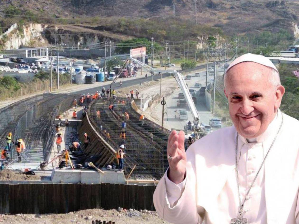 Aldana anuncia que puente a desnivel de Mateo llevará el nombre del papa Francisco