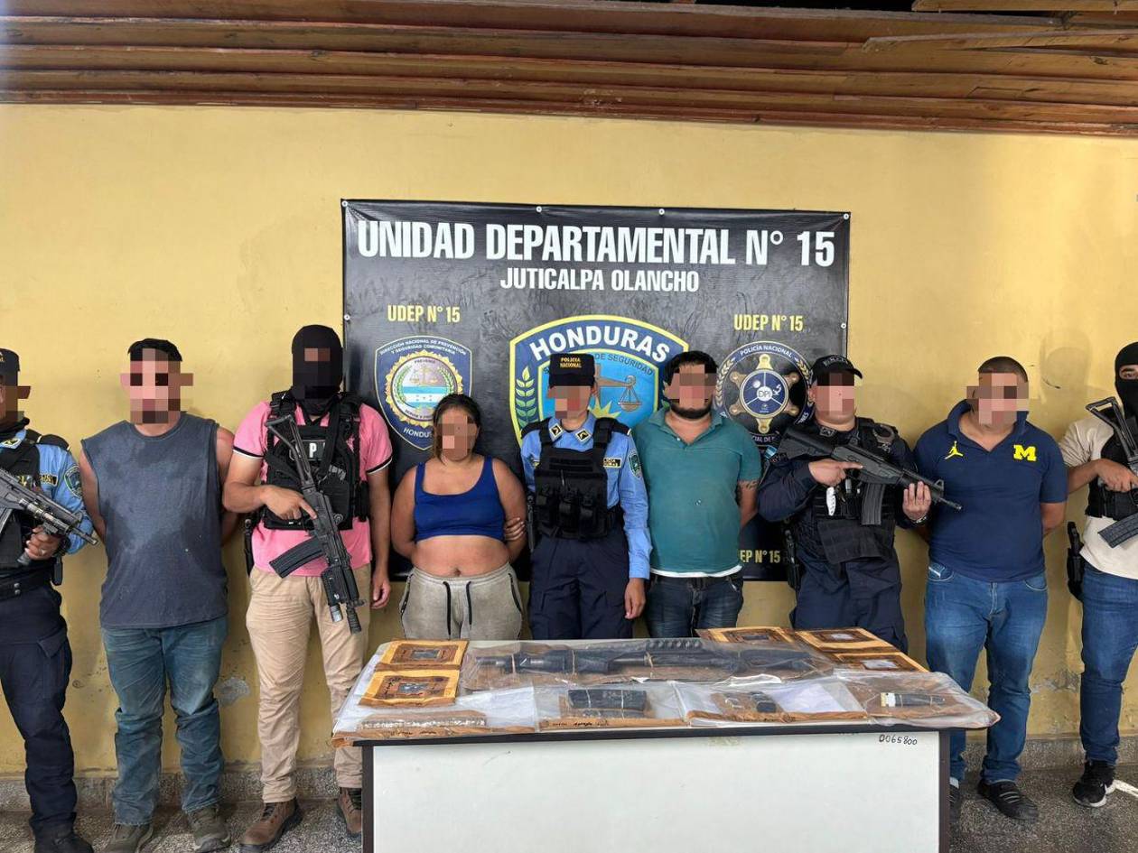 Capturan a cuatro implicados en el asesinato del inspector Freddy Zelaya en Juticalpa