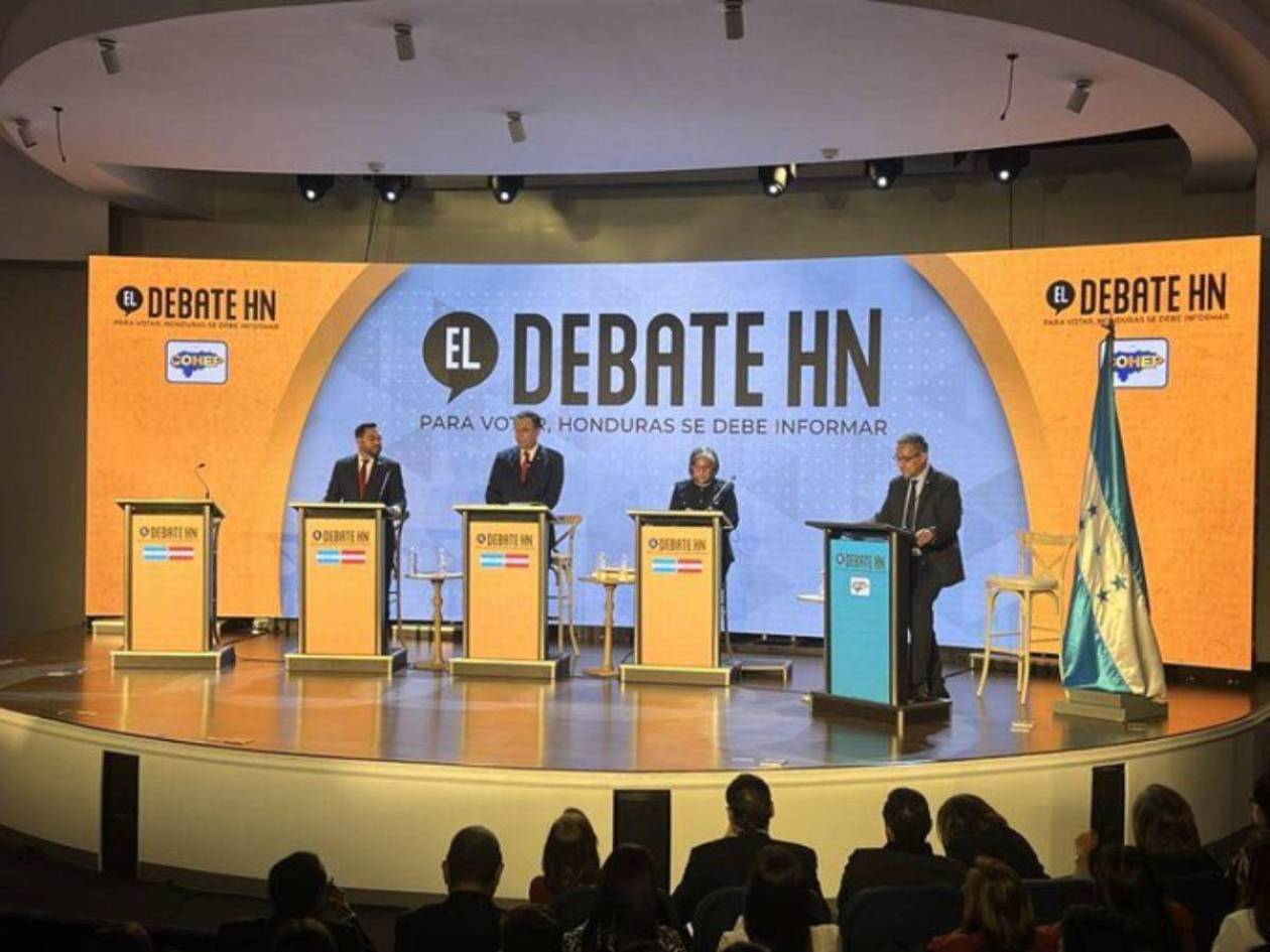 Candidatos incumplen ley al ausentarse de debates presidenciales previo a las elecciones generales 2025