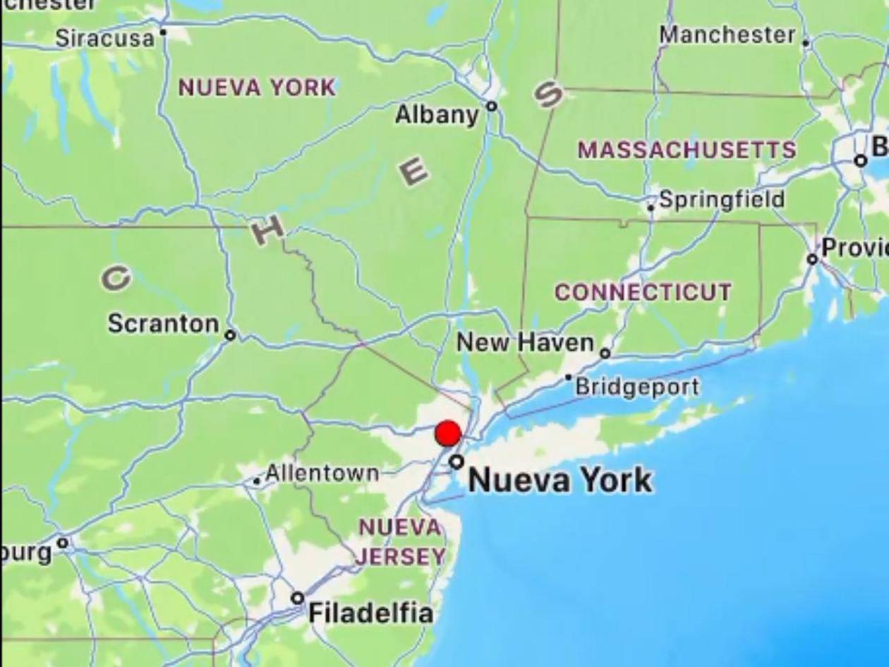 Sismo de magnitud 3.0 sacudió Nueva York y el este de Nueva Jersey
