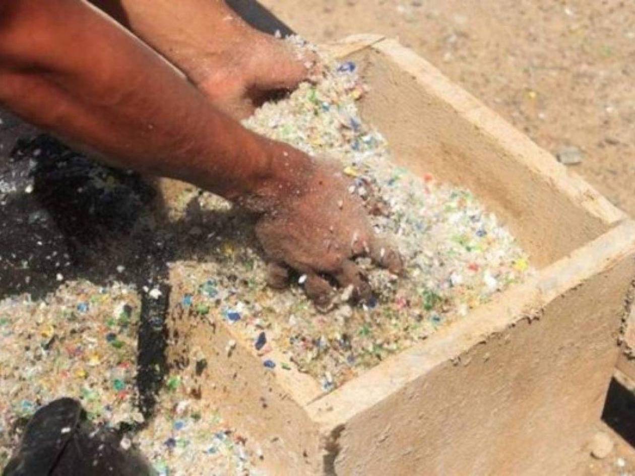 Calles de plástico reciclado, el innovador proyecto de Utila que Honduras puede adoptar