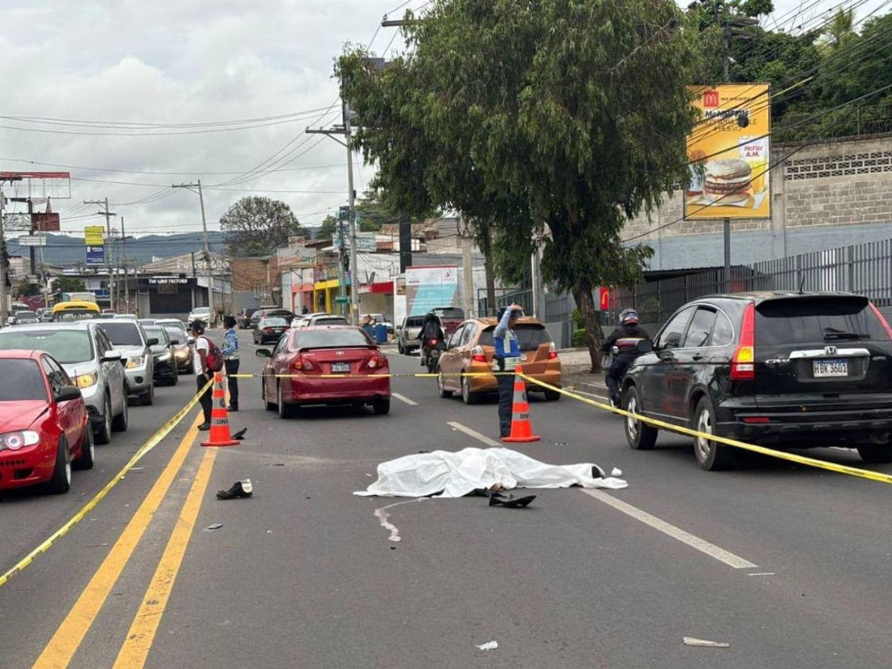 Imprudencia del conductor de un vehículo termina con la vida de motociclista en la capital