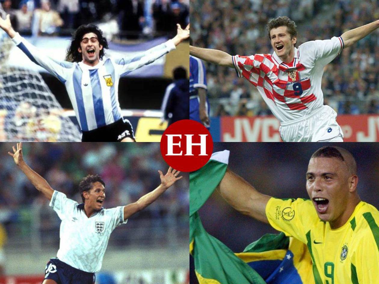 Los máximos goleadores en los últimos 15 Mundiales disputados