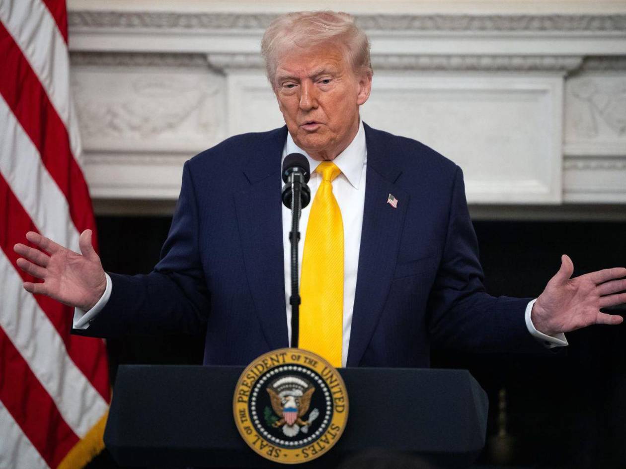 Presidente Trump desea al papa Francisco una pronta recuperación