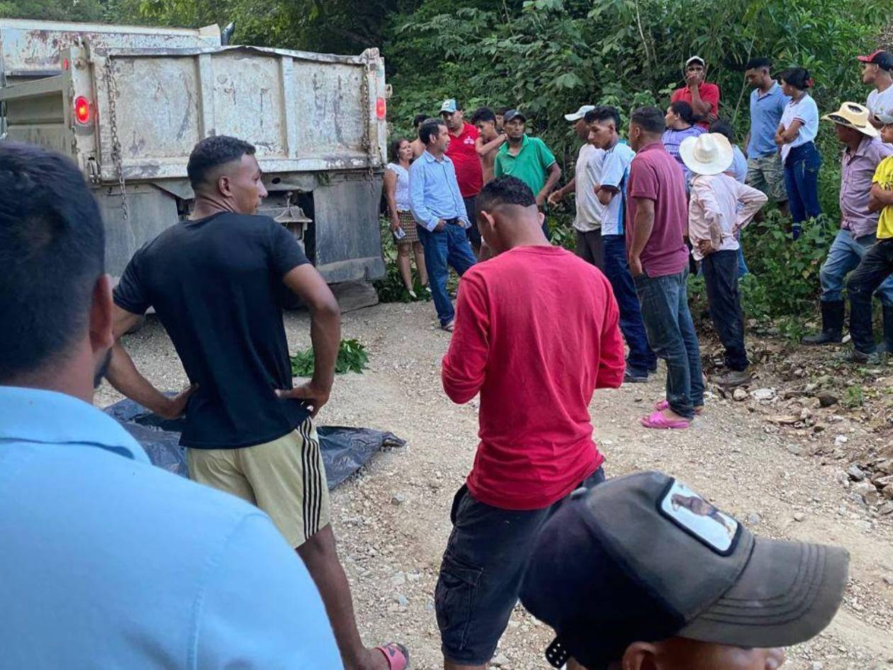 Muere hombre tras caer de una volqueta en Teupasenti, El Paraíso