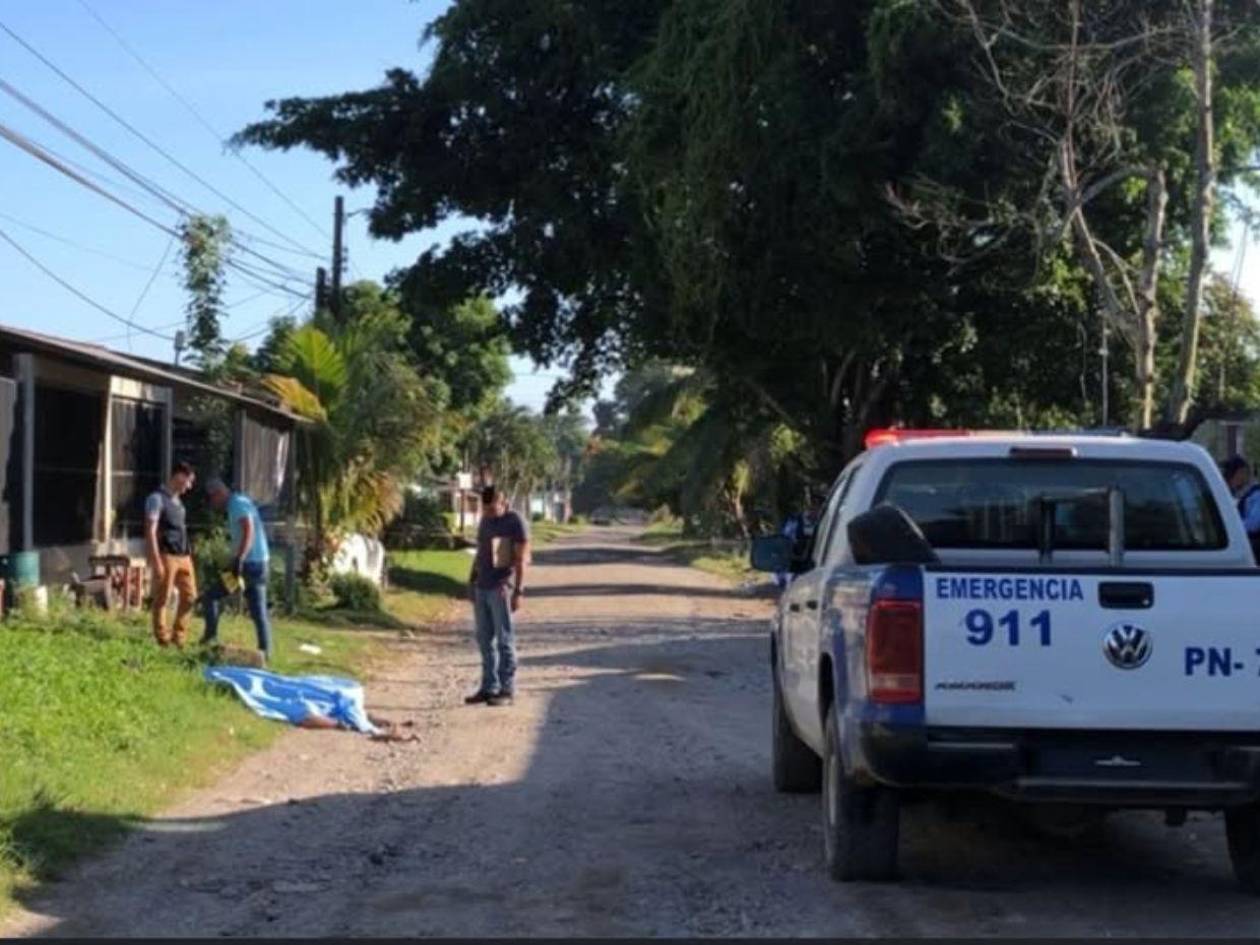 Asesinan a un hombre con arma de fuego en Tocoa, Colón