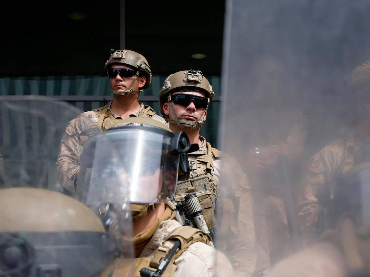 Retiran a los 700 marines desplegados en Los Ángeles por protestas contra redadas