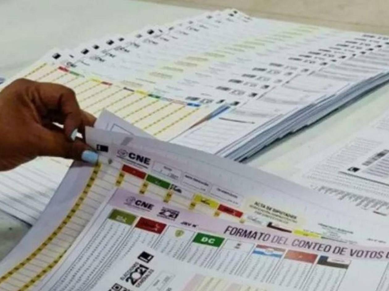 CNE aún sin fecha para iniciar el escrutinio especial